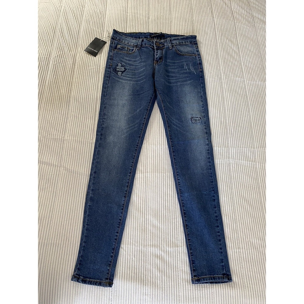 Zafsi Blings HP Cowboy 1996 Style Jeans Women's Size 28"x 28" Mid Rise